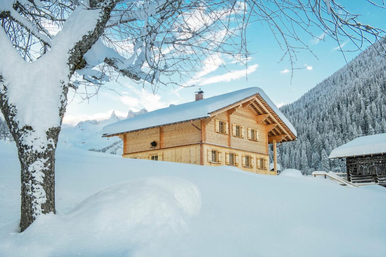 Chalet Berghaus Gauertal Schruns Buitenkant foto