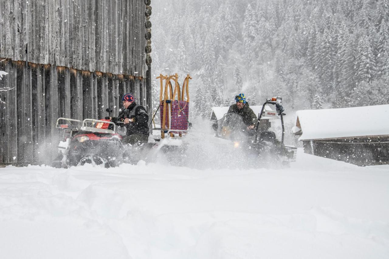 Chalet Berghaus Gauertal Schruns Buitenkant foto